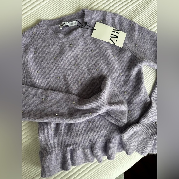 Knit Beaded Sweater - Picture 2 of 12